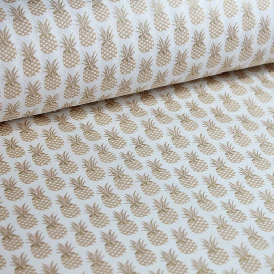 A'nanas doré, French cotton