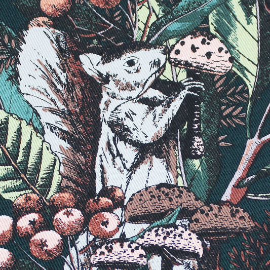 Autumn Joy, Forest River, gabardine in tela di cotone