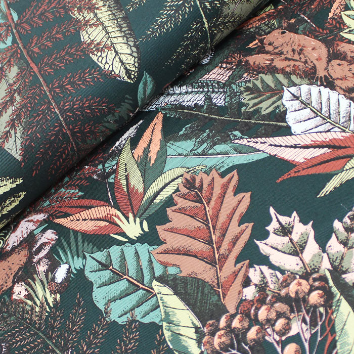 Autumn Joy, Forest River, gabardine en toile de coton