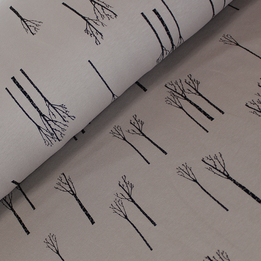 Bouleaux, Chateau Grey, sweat-shirt brossé