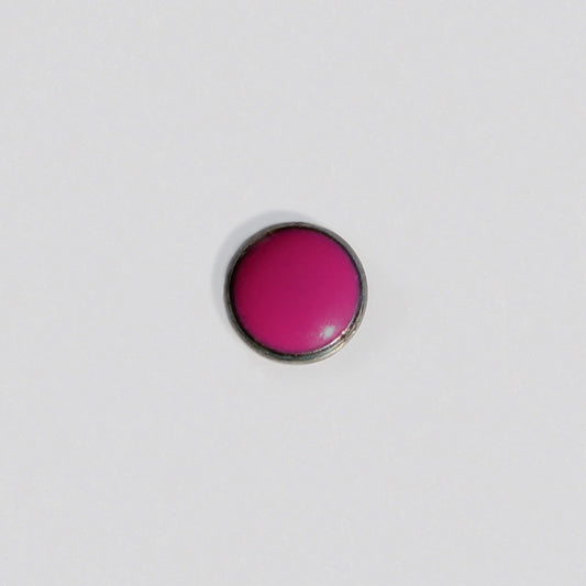 Enamelled button, various colors