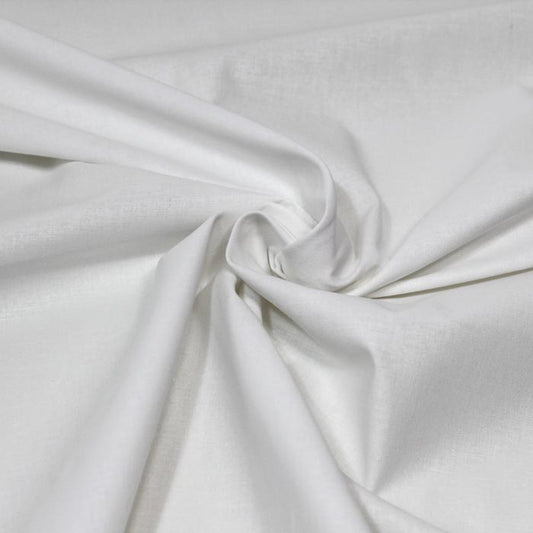 Cotone unito Bianco