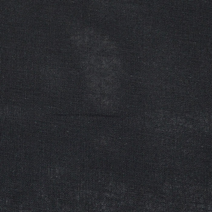 Coton uni, Noir