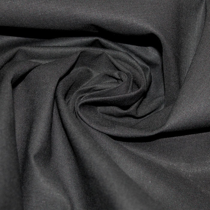 Coton uni, Noir