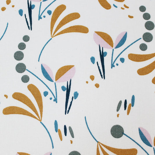 Fat quarter, Howell, paon, coton français