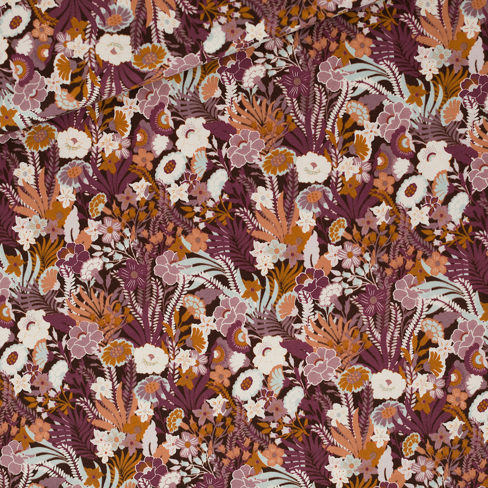 Flower wealth, Nocturne purple, felpa garzata