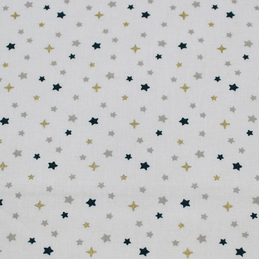 Freez, oro e pavone, cotone francese