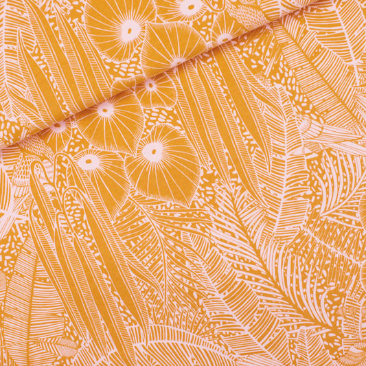 Foliage Song, Amber yellow, felpa garzata