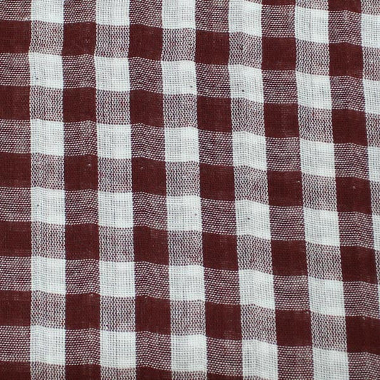 Vichy, double gaze vichy, rouille