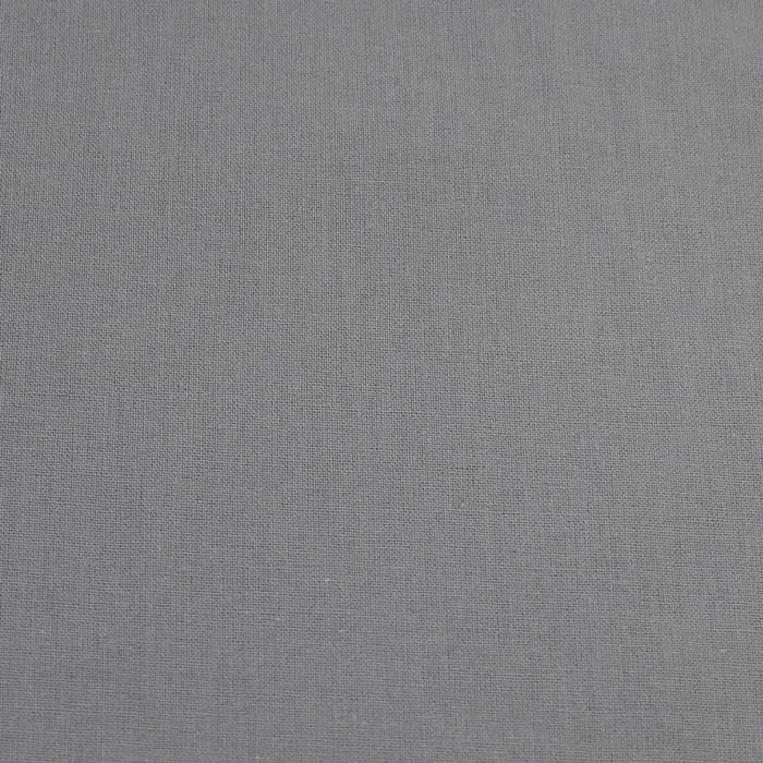 Cotone unito Grigio perla
