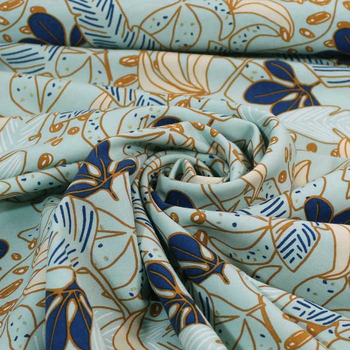 Guzalor, vert menthe, viscose