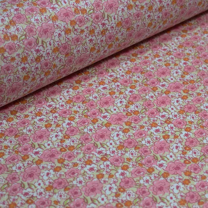 Kalmia, rose, cotone francese