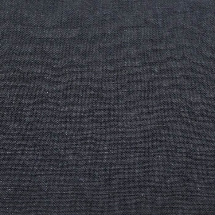 Misto lino cotone, stone washed, noir