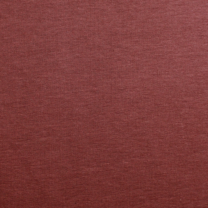 French terry, Mahogany Brown, felpa garzata