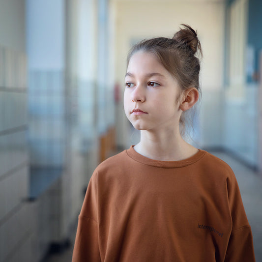 French terry, Meerkat brown, felpa garzata