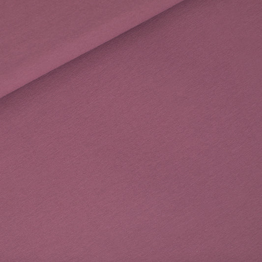 French terry, Nocturne purple, felpa garzata