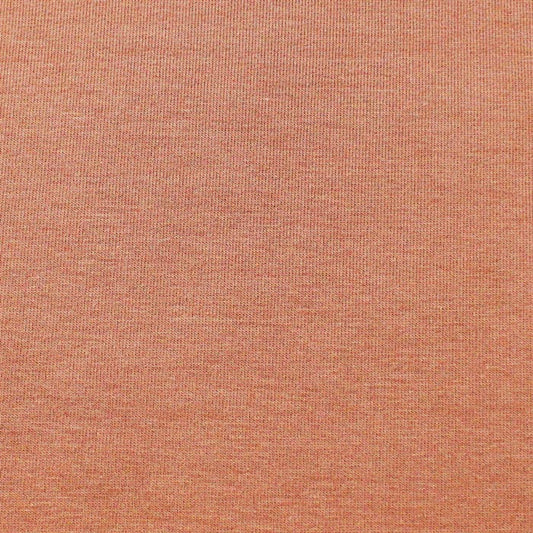 French terry, Pecan Brown, felpa garzata