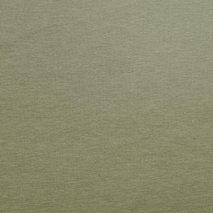 French terry, Tea Green, felpa garzata