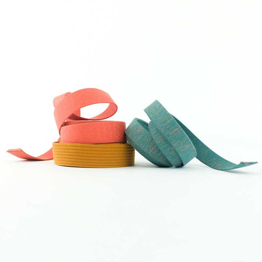 Cordura ribbon, Mustard, 40mm high