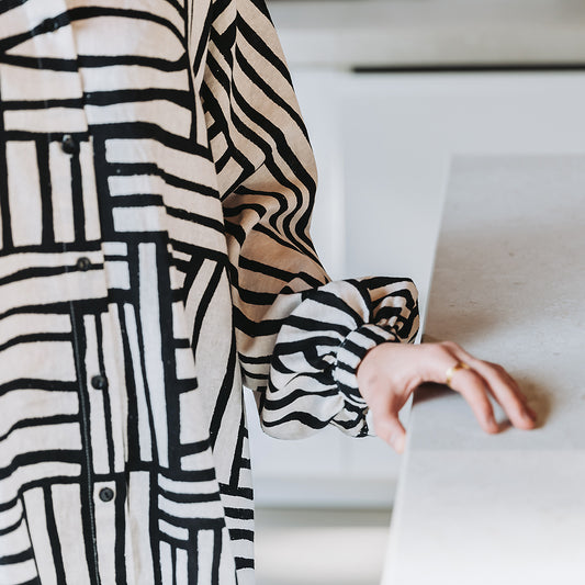 Permecube , Tofu Beige, Lino e viscosa