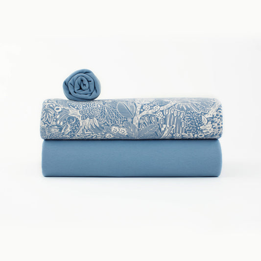 Ribbing, Spring lake blue, dritto-rovescio