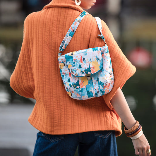 City Joy, Beige, Gabardine in tela di cotone