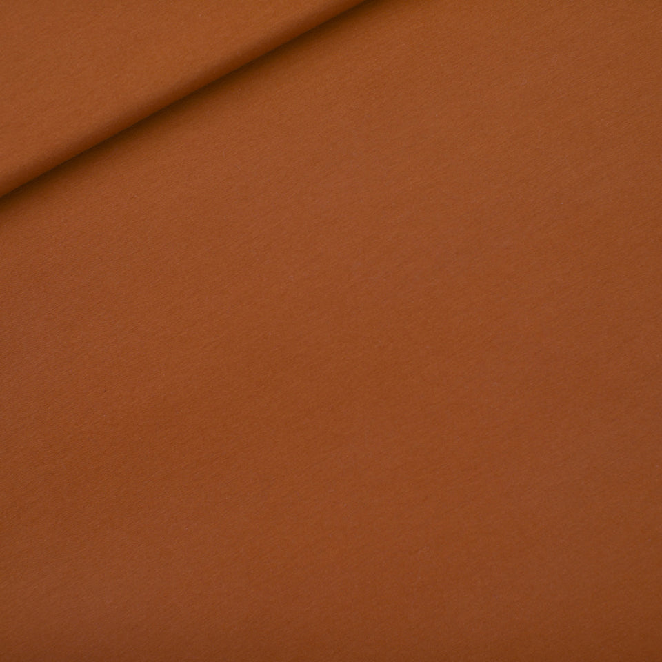French terry, Glazed Ginger Brown, felpa garzata