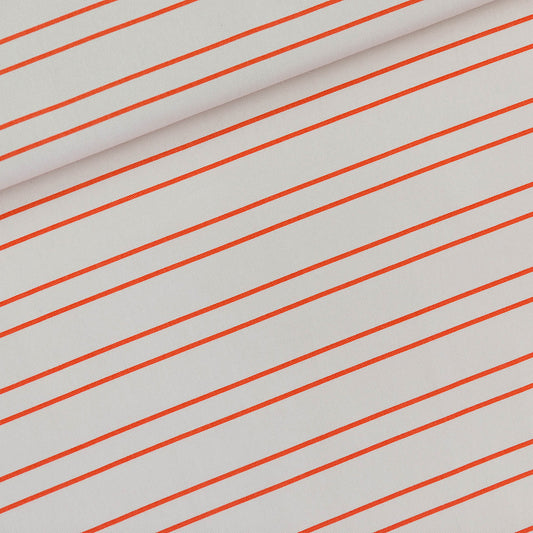 Horizontals, Whisper Beige, Gabardine in tela di cotone