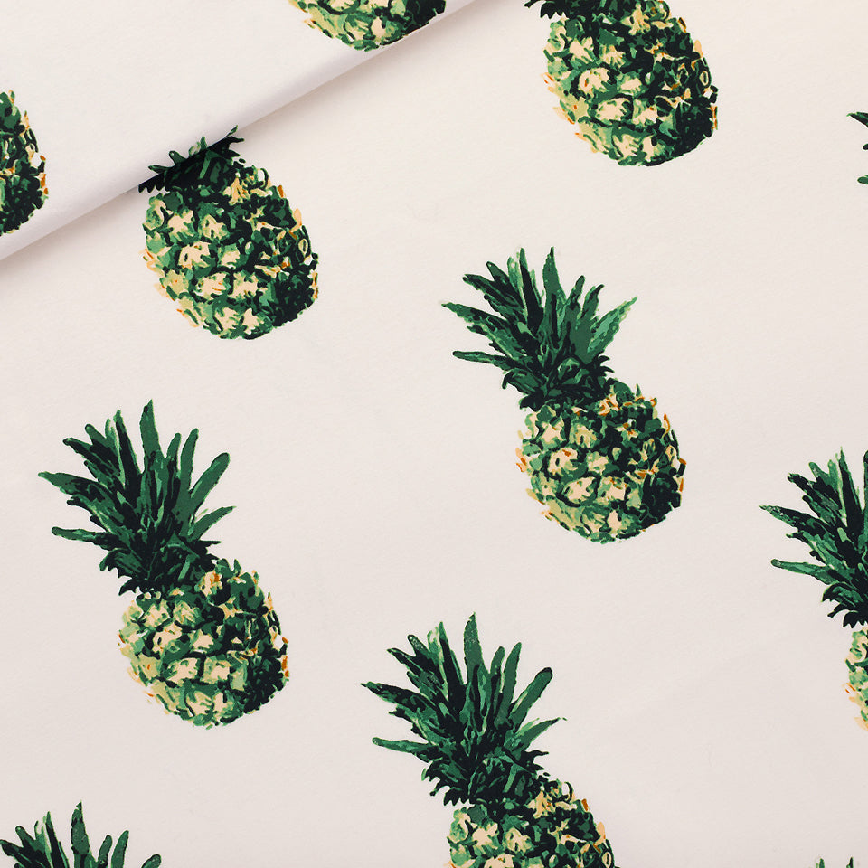 Pineapples, Papyrus Crème, felpa garzata