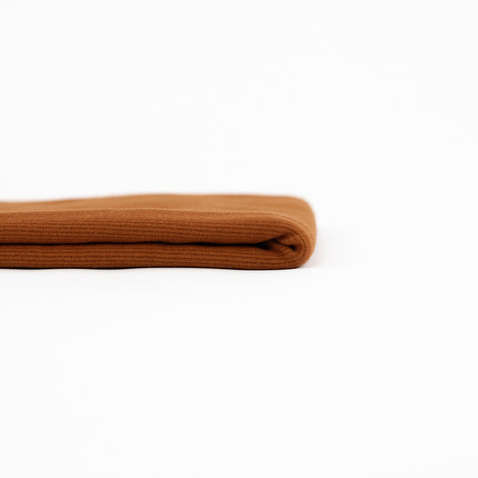 Ribbing, Glazed Ginger Brown, dritto-rovescio