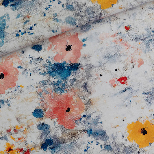 Verticales, Bleu turbulence, Lin et viscose