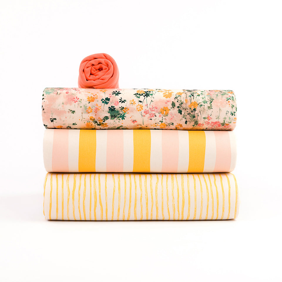 Verticals, Papyrus Crème, Gabardine in tela di cotone