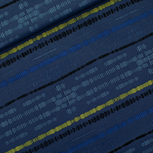 Zipopo, White and blue, French cotton