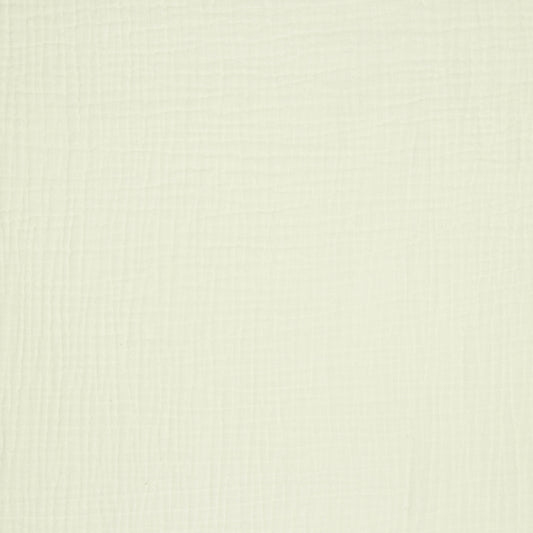 Doppia garza goffrata unito, Ecrù GOTS