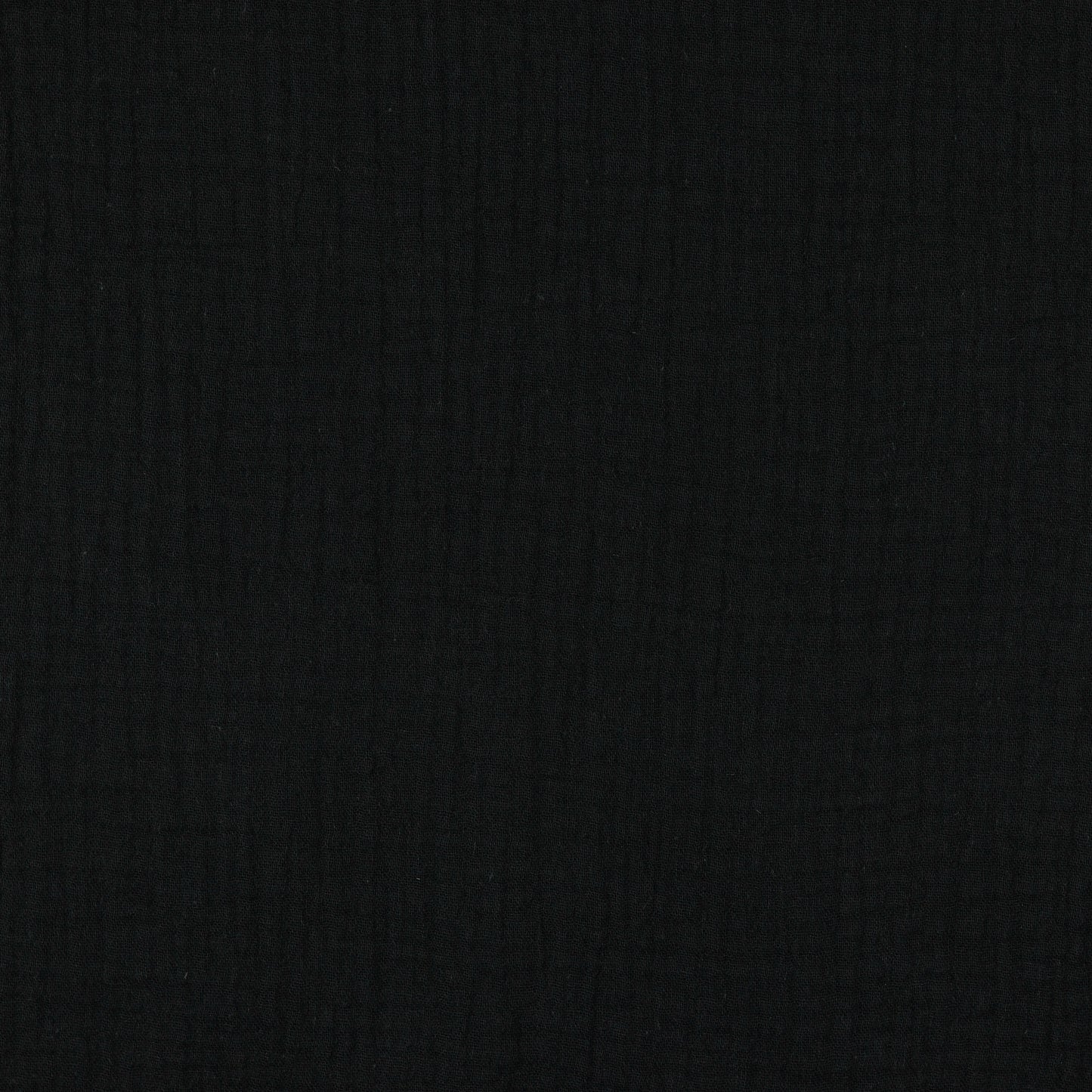 Doppia garza goffrata unito, Black GOTS