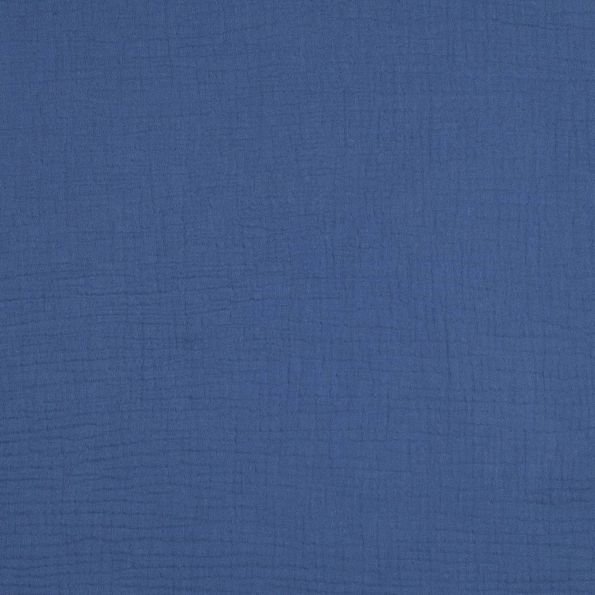 Doppia garza goffrata unito, Midnight Blue GOTS