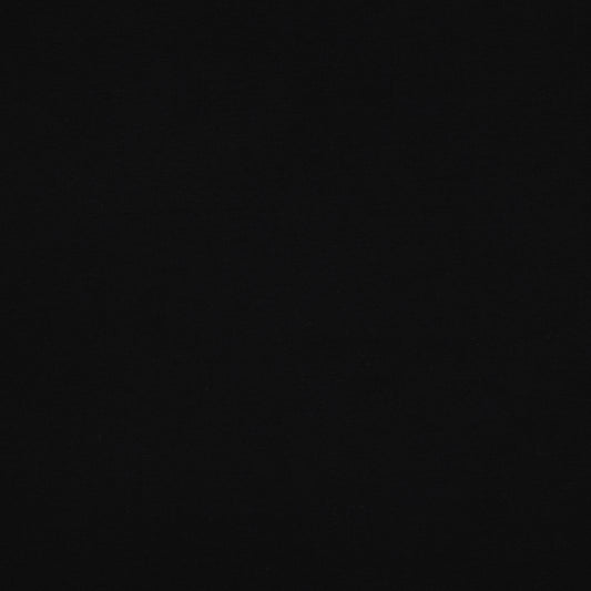 French terry, Nero, felpa di cotone BIOLOGICO con interno felpato