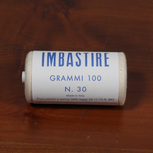 Filo per imbastire, 100grammi, colore naturale
