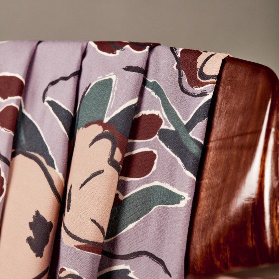 Pivoine, Divine Parme, viscose