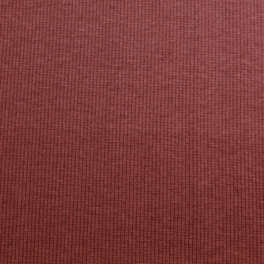Ribbing, Mahogany Brown, dritto-rovescio