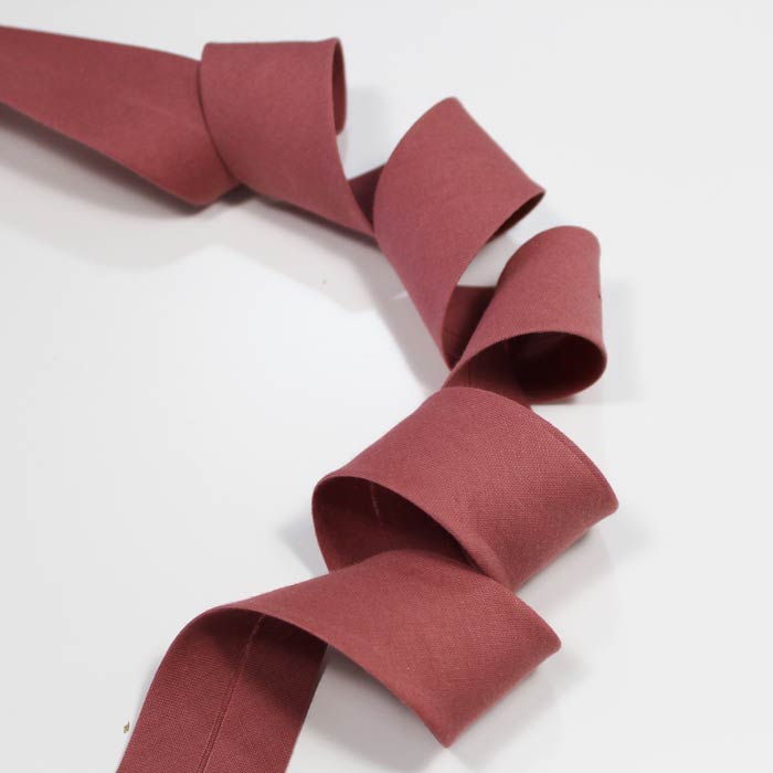 Biais vieux rose 30mm