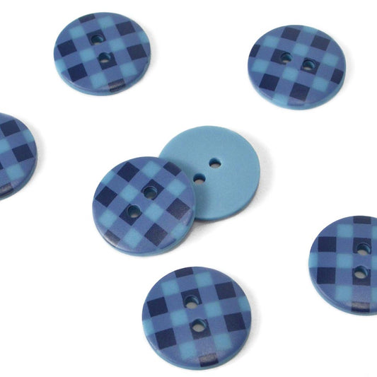 Bottone quadretti, vari colori