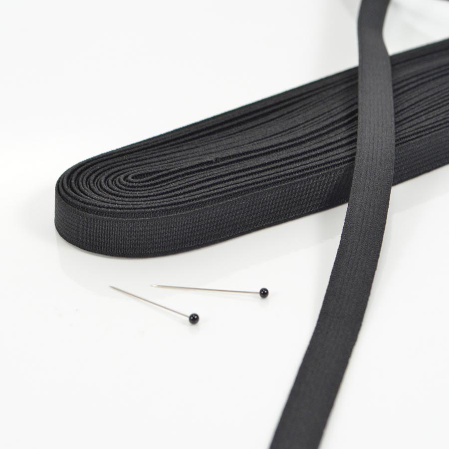 10 Metri Elastico 2 Cm Nero - Un Filo Di Passione - Foto 5