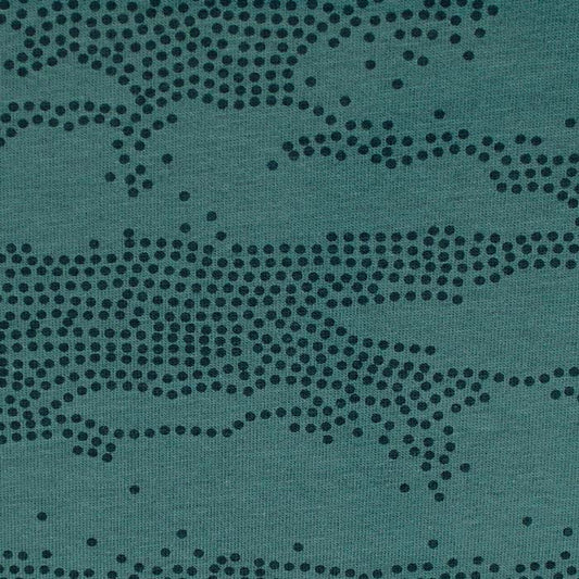 Nuages, Vert forêt et noir, polaire brossée
