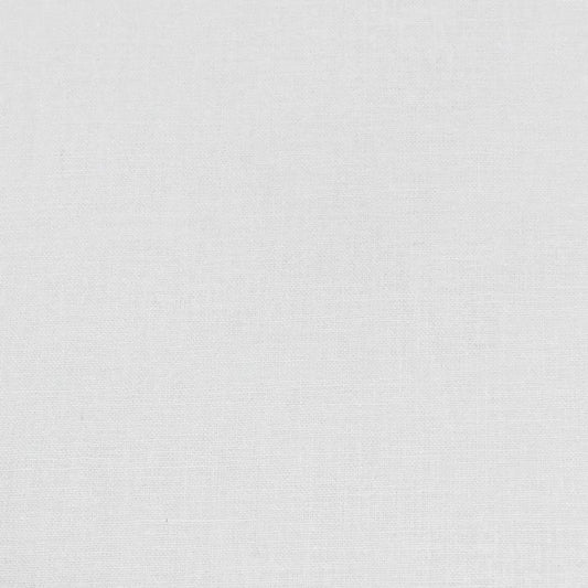 Coton uni blanc