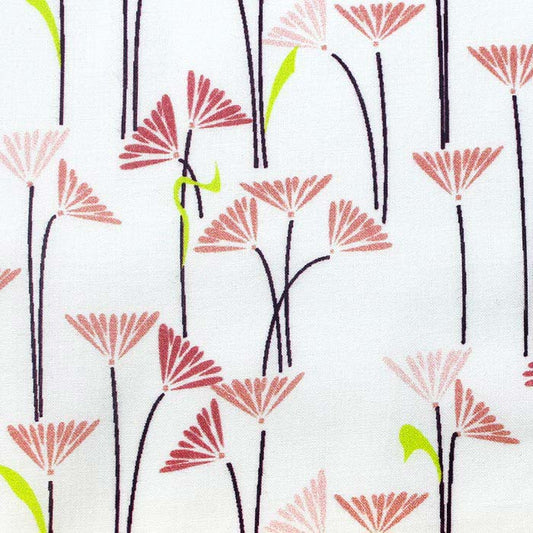 Marguerite Blanche - popeline di cotone BIO