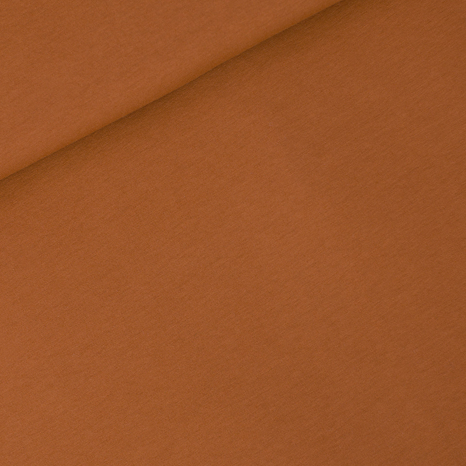 French terry, Meerkat brown, felpa garzata